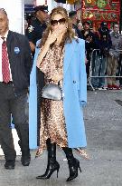 Eva Mendes At GMA - NYC