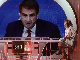 Giorgia Meloni On Cinque Minuti TV Show - Rome