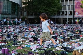 Shoes Protest For Palestine - Rotterdam