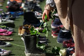 Shoes Protest For Palestine - Rotterdam