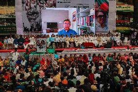 Opposition Leader Alamgir Holds Rally - Dhaka