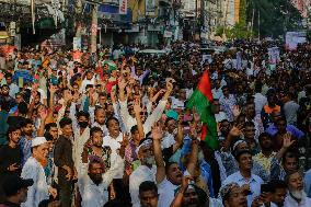 Opposition Leader Alamgir Holds Rally - Dhaka