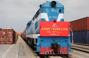 Jiangxi First Auto Parts Export Train Opened