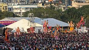 Last Day Of Ganesh Chaturthi Festival - Mumbai