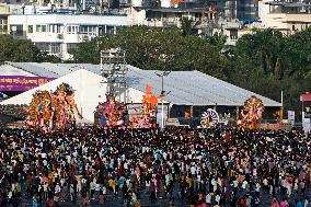 Last Day Of Ganesh Chaturthi Festival - Mumbai