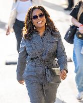 Oprah Winfrey At Jimmy Kimmel Live - LA