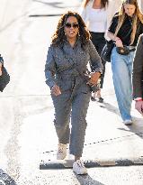 Oprah Winfrey At Jimmy Kimmel Live - LA