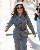 Oprah Winfrey At Jimmy Kimmel Live - LA