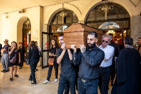 Funeral Mass For Writer Elias Khoury - Beirut