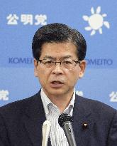 Ishii to be new leader of Komeito party