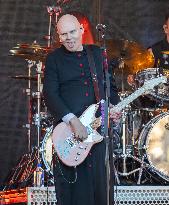 Billy Corgan Performs At Jimmy Kimmel Live - LA