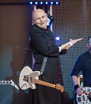 Billy Corgan Performs At Jimmy Kimmel Live - LA