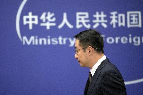 Chinese Foreign Ministry spokesperson