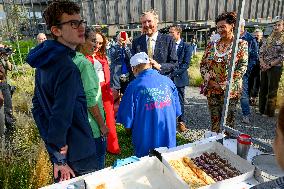 King At Centenary Of Residential Care Park Willem Van Den Bergh - Netherlands