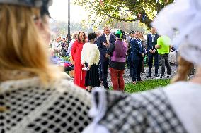 King At Centenary Of Residential Care Park Willem Van Den Bergh - Netherlands