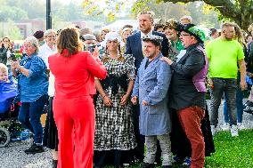 King At Centenary Of Residential Care Park Willem Van Den Bergh - Netherlands