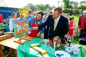 King At Centenary Of Residential Care Park Willem Van Den Bergh - Netherlands