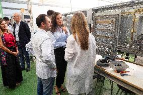 Queen Letizia At Vocational Training Course Opening - Castro-Urdiales