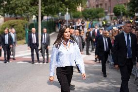 Queen Letizia At Vocational Training Course Opening - Castro-Urdiales