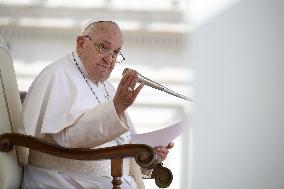 Pope Francis Leads The General Audience - Vatican