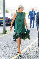 Queen Maxima At A Report Presentation - Rotterdam