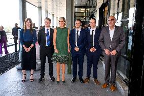 Queen Maxima At A Report Presentation - Rotterdam