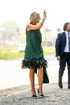 Queen Maxima At A Report Presentation - Rotterdam