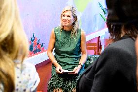 Queen Maxima At A Report Presentation - Rotterdam