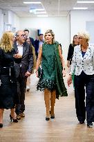 Queen Maxima At A Report Presentation - Rotterdam