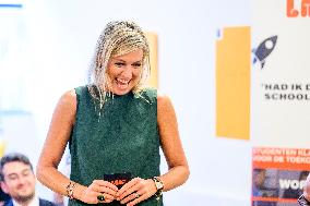 Queen Maxima At A Report Presentation - Rotterdam