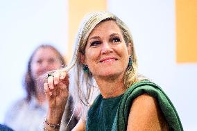 Queen Maxima At A Report Presentation - Rotterdam