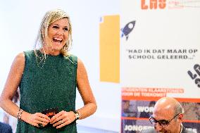 Queen Maxima At A Report Presentation - Rotterdam