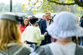 King At Centenary Of Residential Care Park Willem Van Den Bergh - Netherlands