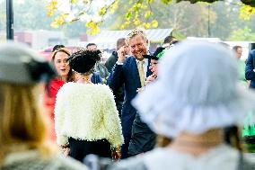 King At Centenary Of Residential Care Park Willem Van Den Bergh - Netherlands