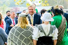 King At Centenary Of Residential Care Park Willem Van Den Bergh - Netherlands