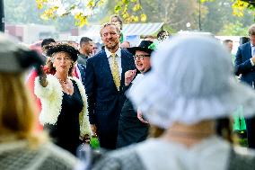 King At Centenary Of Residential Care Park Willem Van Den Bergh - Netherlands