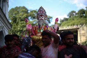 Vishwokarma Puja Celebration In Nepal.