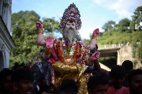 Vishwokarma Puja Celebration In Nepal.