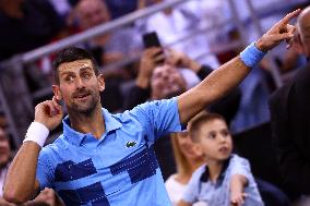 Tennis - Grigor Dimitrov v Novak Djokovic