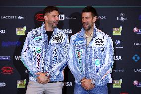 Grigor Dimitrov And Novak Djokovic Press Conference