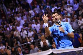 Tennis - Grigor Dimitrov v Novak Djokovic