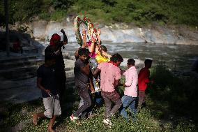 Vishwokarma Puja Celebration In Nepal.