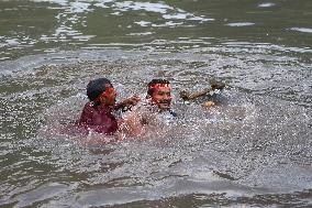 Vishwokarma Puja Celebration In Nepal.