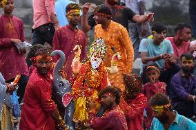 Vishwokarma Puja Celebration In Nepal.