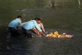 Vishwokarma Puja Celebration In Nepal.