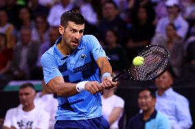 Tennis - Grigor Dimitrov v Novak Djokovic