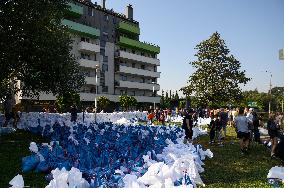 Wroclaw City Prepares For The Flood Wave On The Oder River.