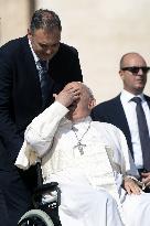 Pope Francis Weekly General Audience - Vatican