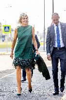 Queen Maxima At A Report Presentation - Rotterdam