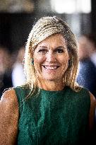 Queen Maxima At A Report Presentation - Rotterdam